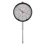 Dial Indicator 0-30x0,01 mm with adjustable tolerance pointers and flat coverplate